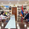 ԿԳՄՍ նախարարն ընդունել է թենիսի Եվրոպայի ֆեդերացիայի նախագահին