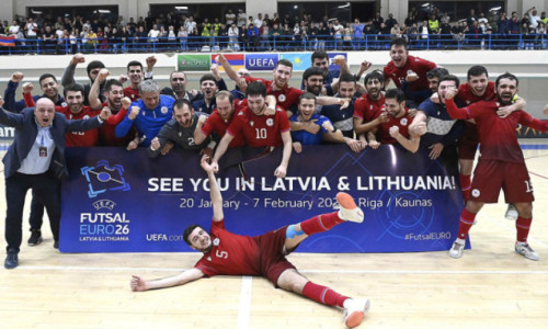 Ֆուտզալի Հայաստանի ազգային հավաքականը FIFA-ի դասակարգման աղյուսակի ԹՈՓ 20-ում է