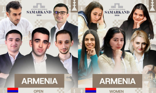 Հայաստանի հավաքականների կազմը՝ շախմատի օլիմպիադայում
