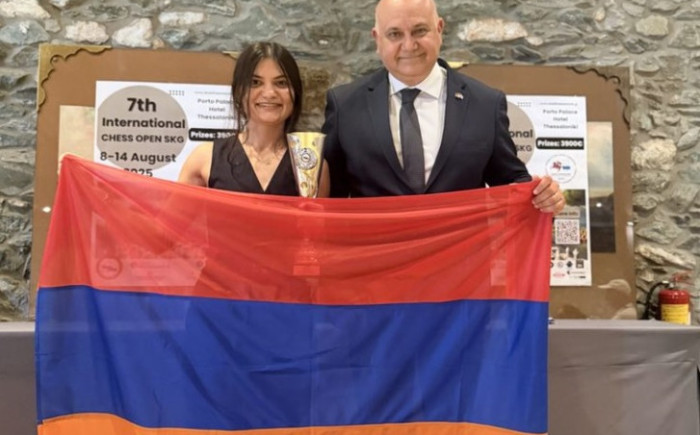 Սուսաննա Գաբոյանը՝ Հունաստանի միջազգային մրցաշարի լավագույն կին շախմատիստ
