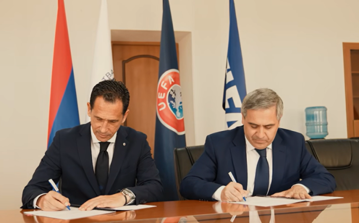 Հայաստանի ու Պորտուգալիայի ֆեդերացիաների նախագահները ստորագրել են հայ-պորտուգալական ֆուտբոլի զարգացման հուշագիր