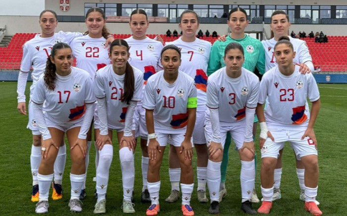 Կանանց Հայաստանի Մ-19 հավաքականը պարտվեց Սերբիայի հասակակիցներին