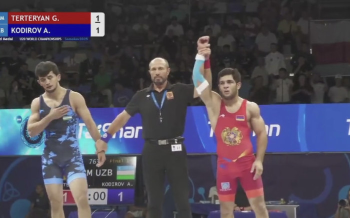 Գասպար Տերտերյանը՝ աշխարհի չեմպիոն