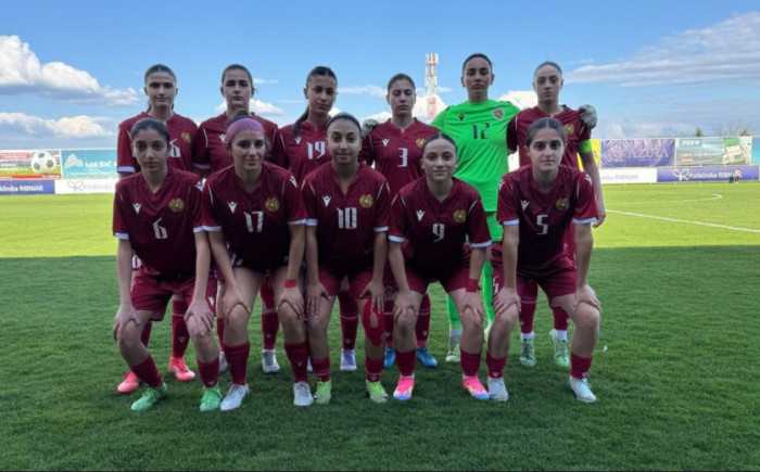 Կանանց Մ-19 հավաքականն ոչ-ոքի խաղաց Հյուսիսային Մակեդոնիայի հետ